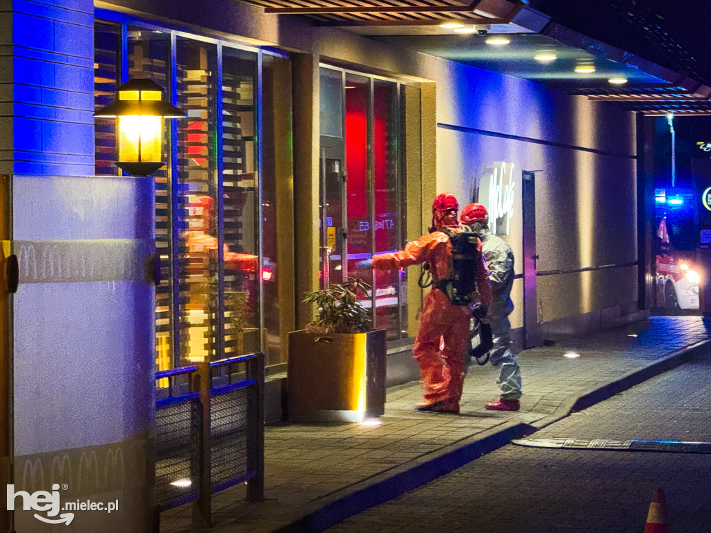 Ewakuacja McDonalds w Mielcu