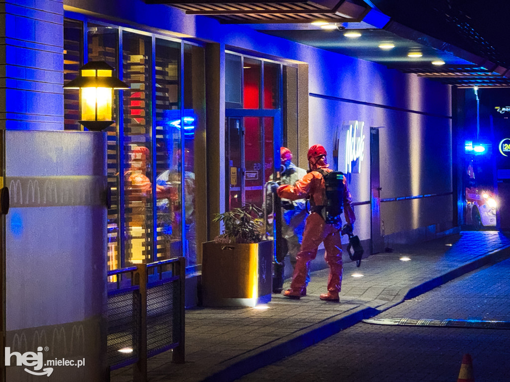Ewakuacja McDonalds w Mielcu
