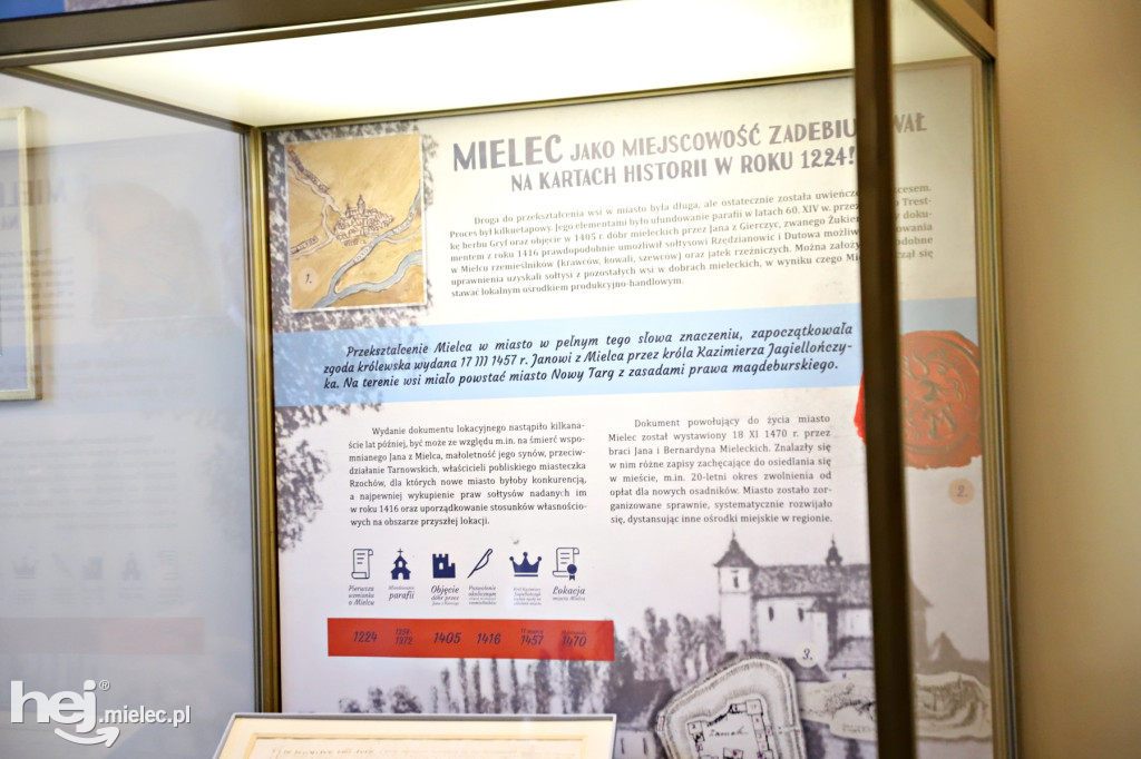 Uroczyste odsłonięcie XVII-wiecznej kopii aktu lokacyjnego