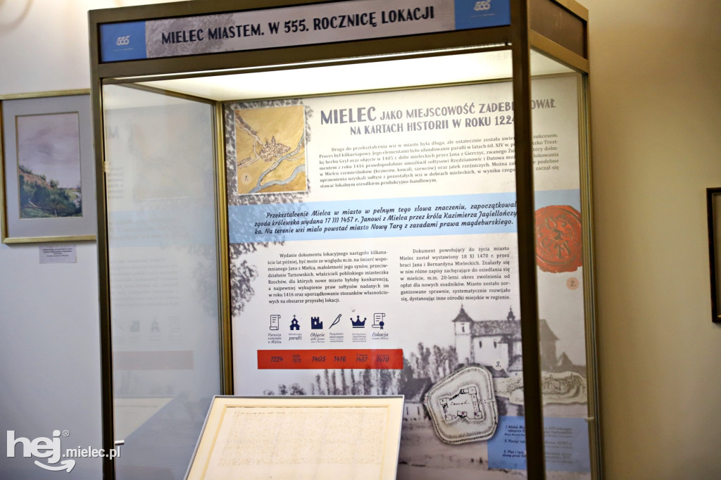 Uroczyste odsłonięcie XVII-wiecznej kopii aktu lokacyjnego