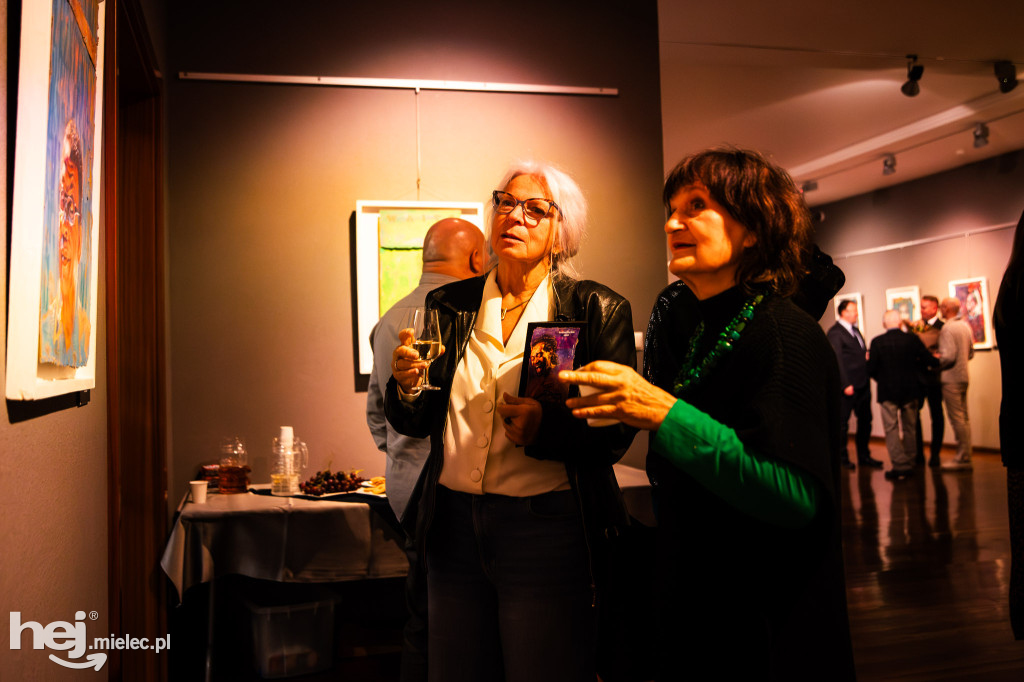 Wernisaż wystawy „Muzycy” Roberta Kukli