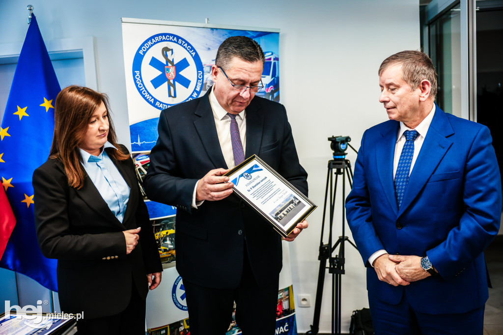 Umowa na budowę nowoczesnej podstacji Podkarpackiego Pogotowia Ratunkowego w Radomyślu Wielkim