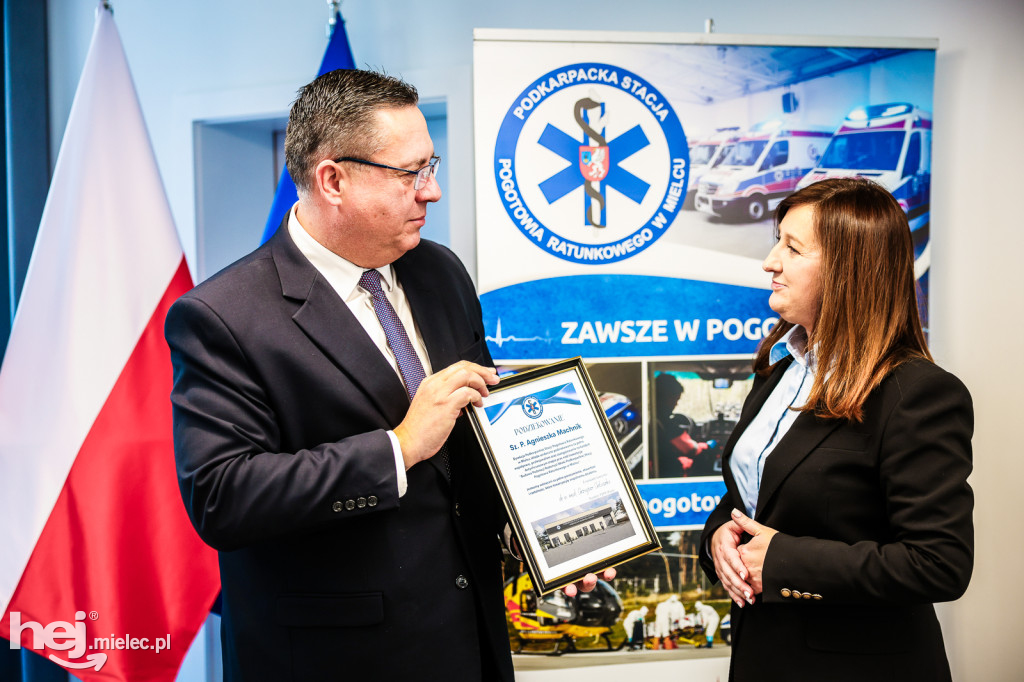 Umowa na budowę nowoczesnej podstacji Podkarpackiego Pogotowia Ratunkowego w Radomyślu Wielkim