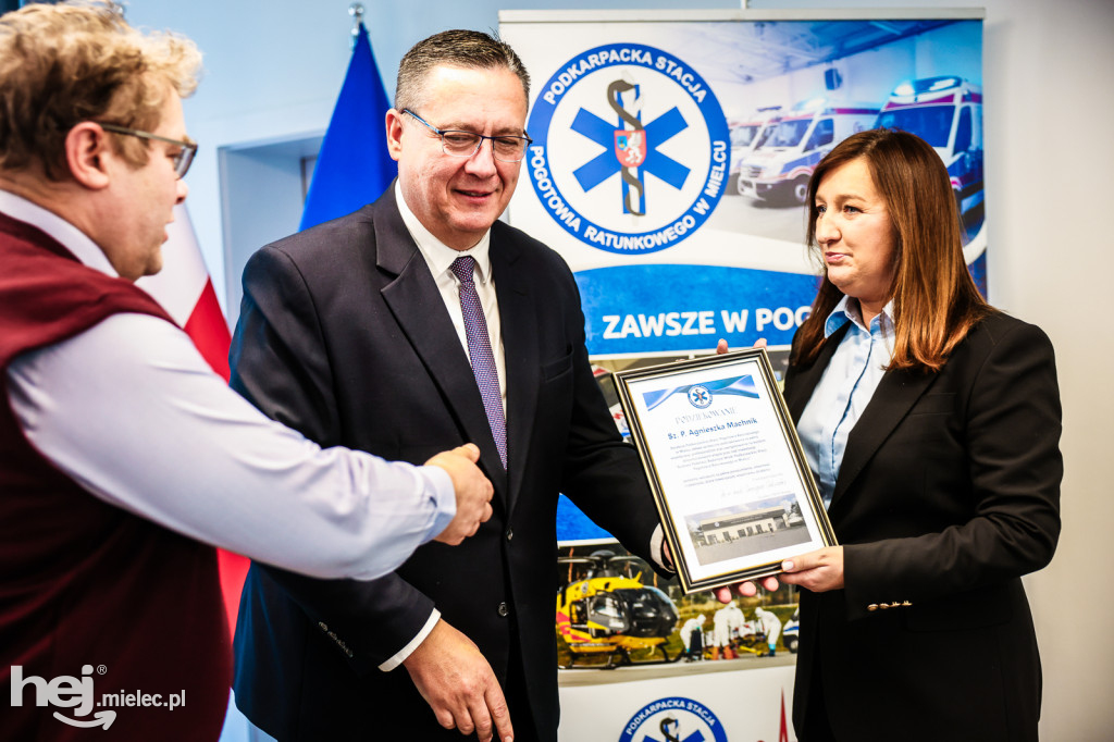 Umowa na budowę nowoczesnej podstacji Podkarpackiego Pogotowia Ratunkowego w Radomyślu Wielkim