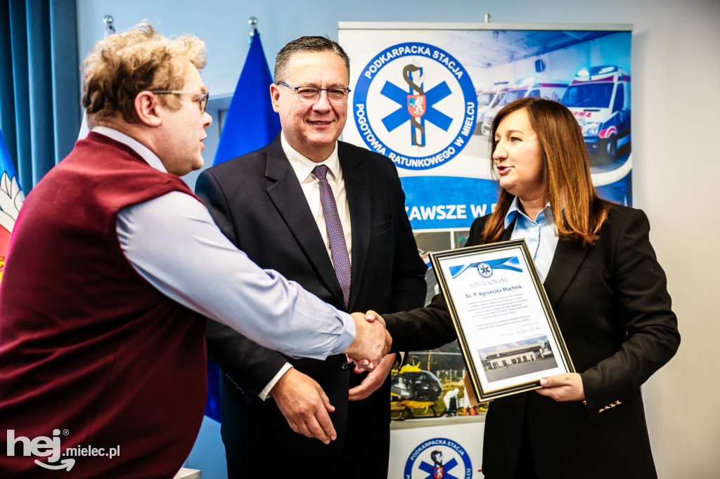 Umowa na budowę nowoczesnej podstacji Podkarpackiego Pogotowia Ratunkowego w Radomyślu Wielkim