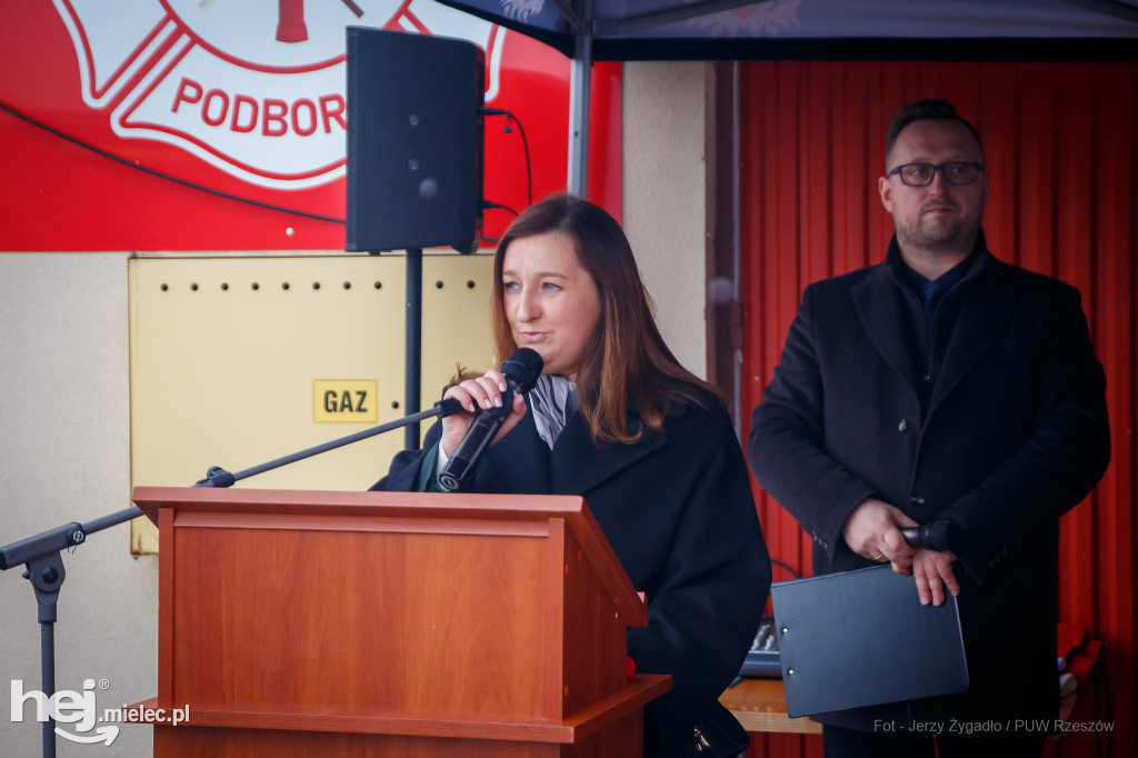 Powitanie wozu w OSP Podborze