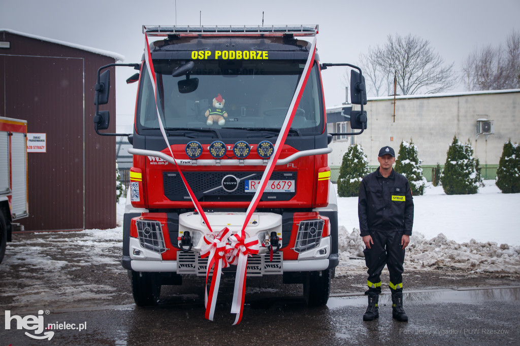Powitanie wozu w OSP Podborze