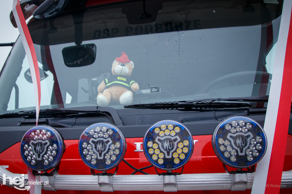 Powitanie wozu w OSP Podborze