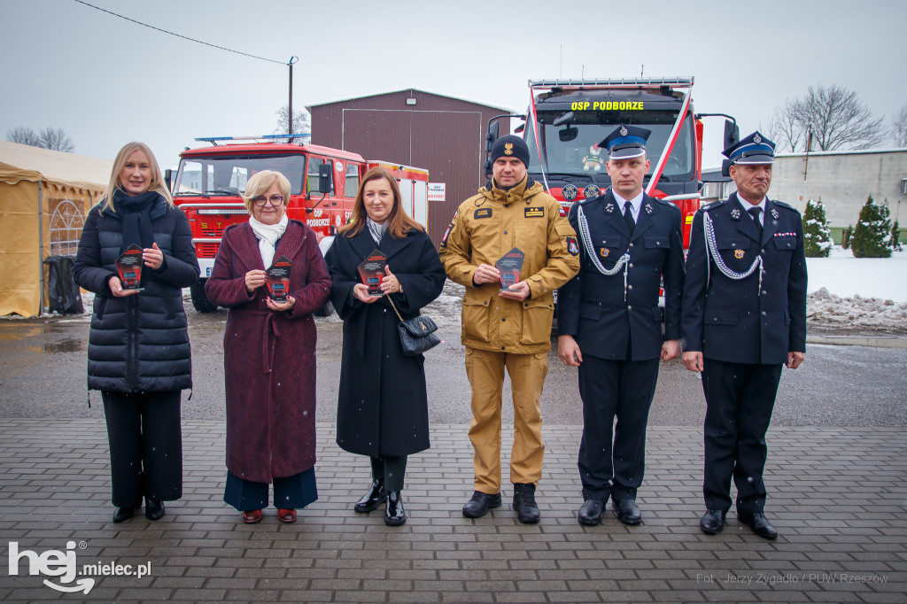 Powitanie wozu w OSP Podborze