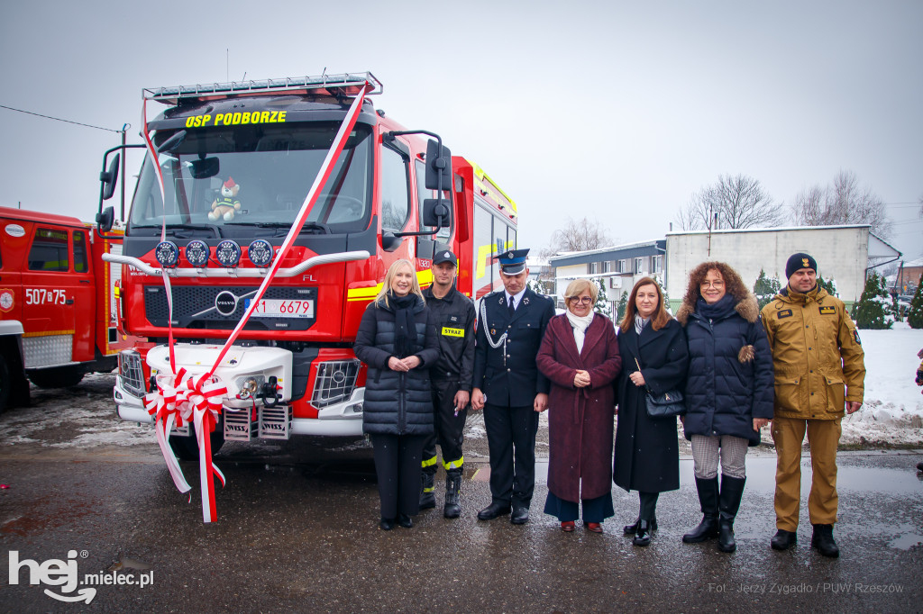 Powitanie wozu w OSP Podborze