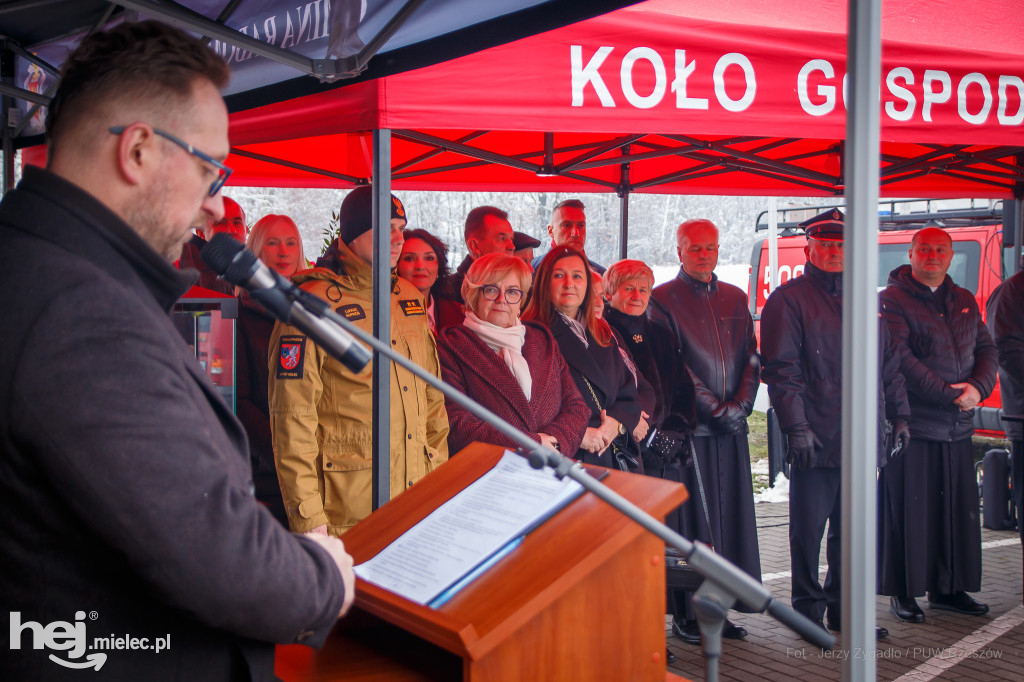 Powitanie wozu w OSP Podborze