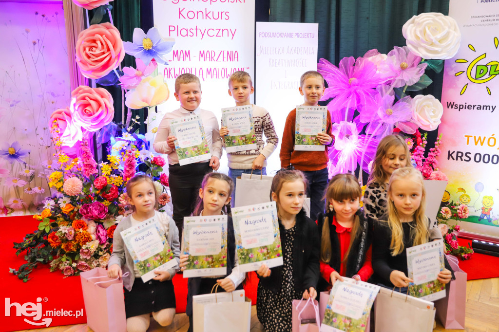 Gala konkursu „Mam – Marzenia Akwarelą Malowane”