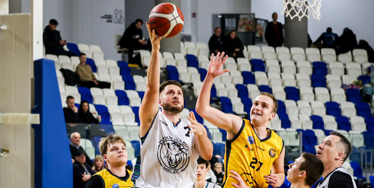 Koszykówka:  DZIKI MIELEC - PTG Sokół Łańcut