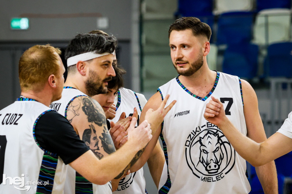Koszykówka:  DZIKI MIELEC - PTG Sokół Łańcut