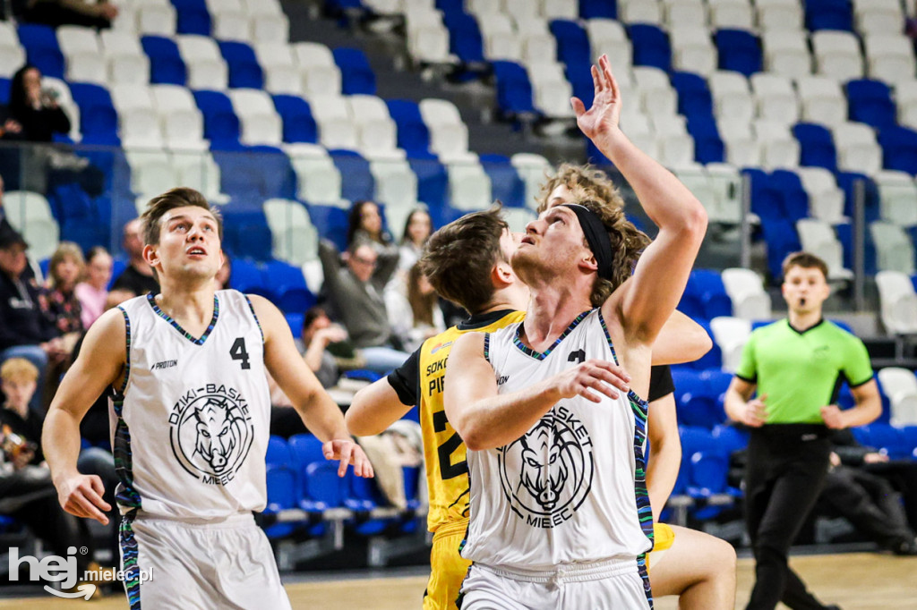 Koszykówka:  DZIKI MIELEC - PTG Sokół Łańcut