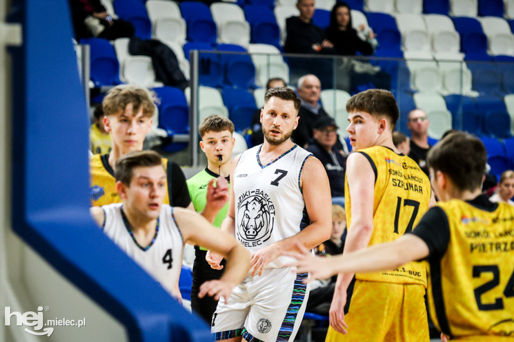Koszykówka:  DZIKI MIELEC - PTG Sokół Łańcut