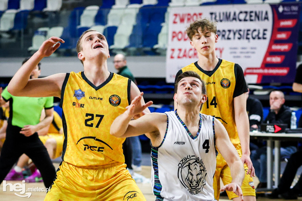 Koszykówka:  DZIKI MIELEC - PTG Sokół Łańcut