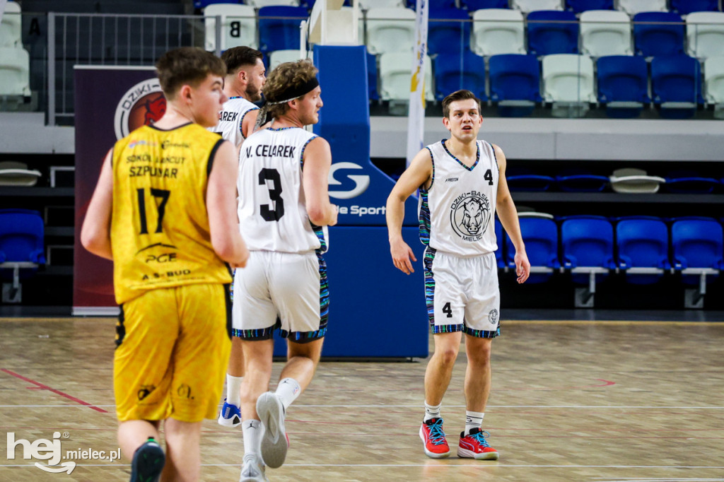 Koszykówka:  DZIKI MIELEC - PTG Sokół Łańcut