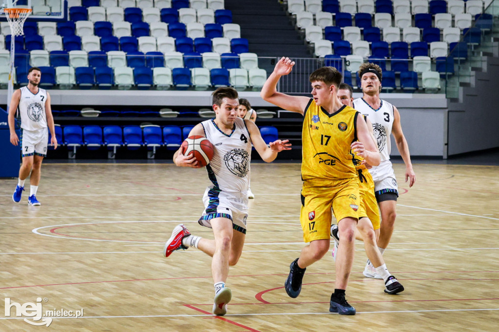 Koszykówka:  DZIKI MIELEC - PTG Sokół Łańcut