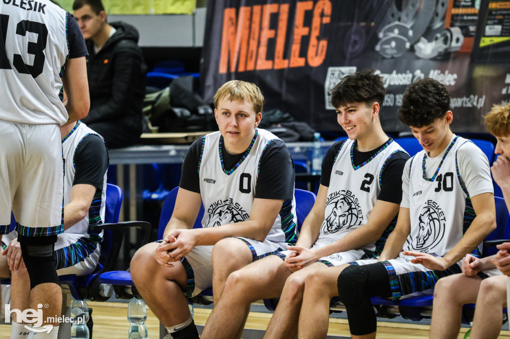 Koszykówka:  DZIKI MIELEC - PTG Sokół Łańcut