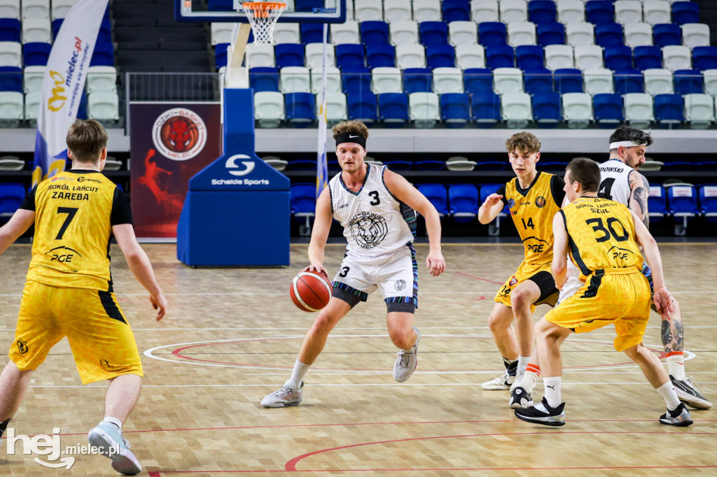 Koszykówka:  DZIKI MIELEC - PTG Sokół Łańcut