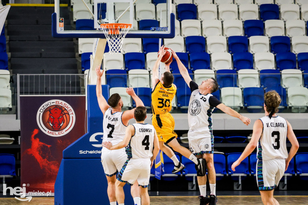 Koszykówka:  DZIKI MIELEC - PTG Sokół Łańcut