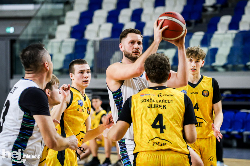 Koszykówka:  DZIKI MIELEC - PTG Sokół Łańcut