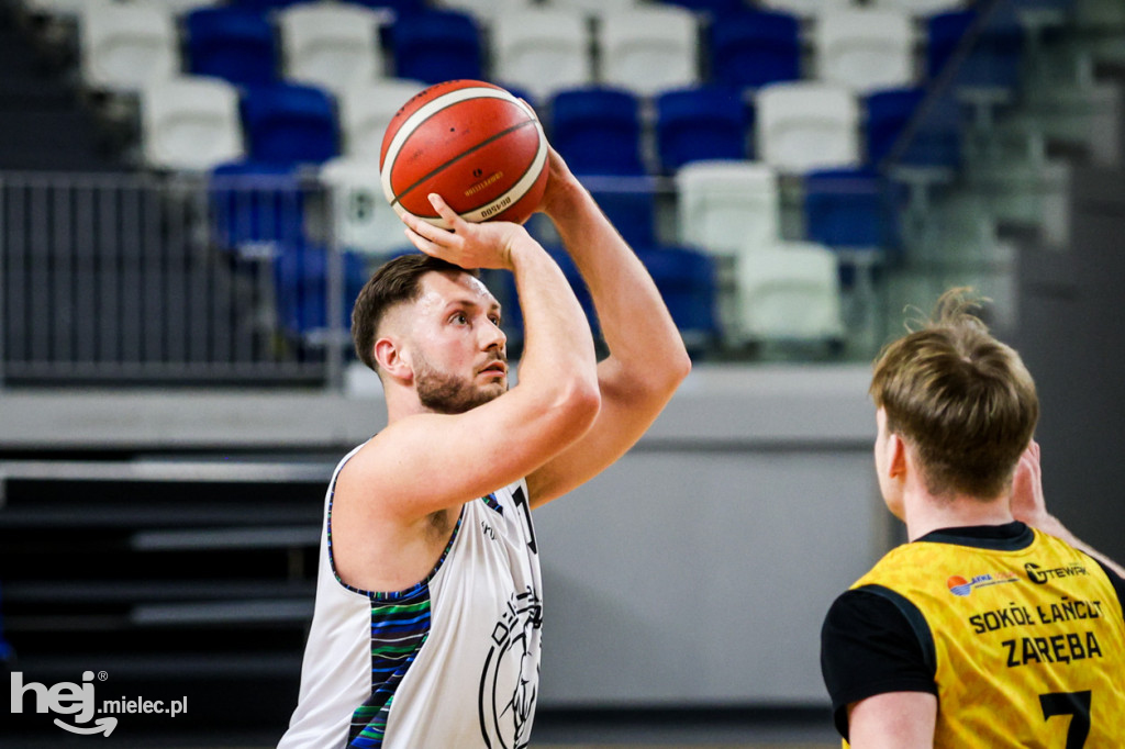 Koszykówka:  DZIKI MIELEC - PTG Sokół Łańcut