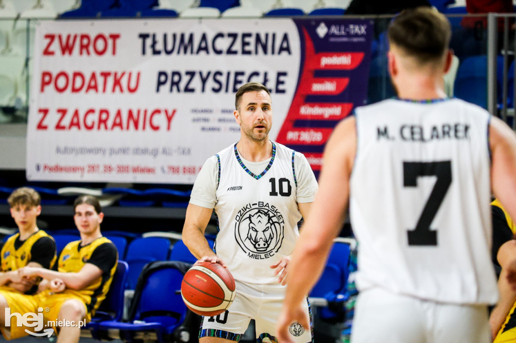 Koszykówka:  DZIKI MIELEC - PTG Sokół Łańcut
