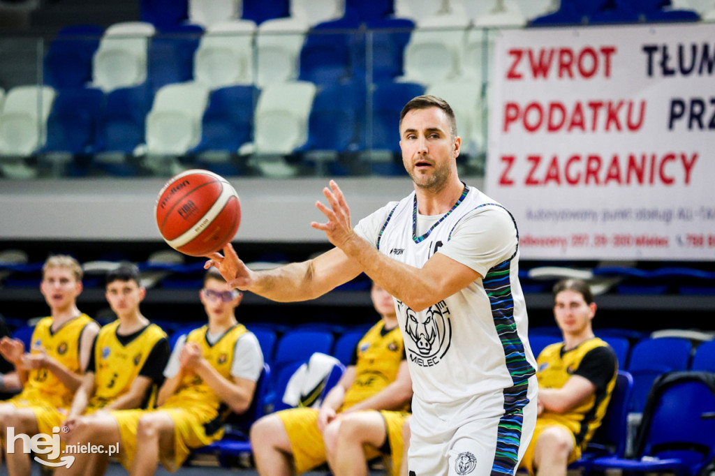 Koszykówka:  DZIKI MIELEC - PTG Sokół Łańcut