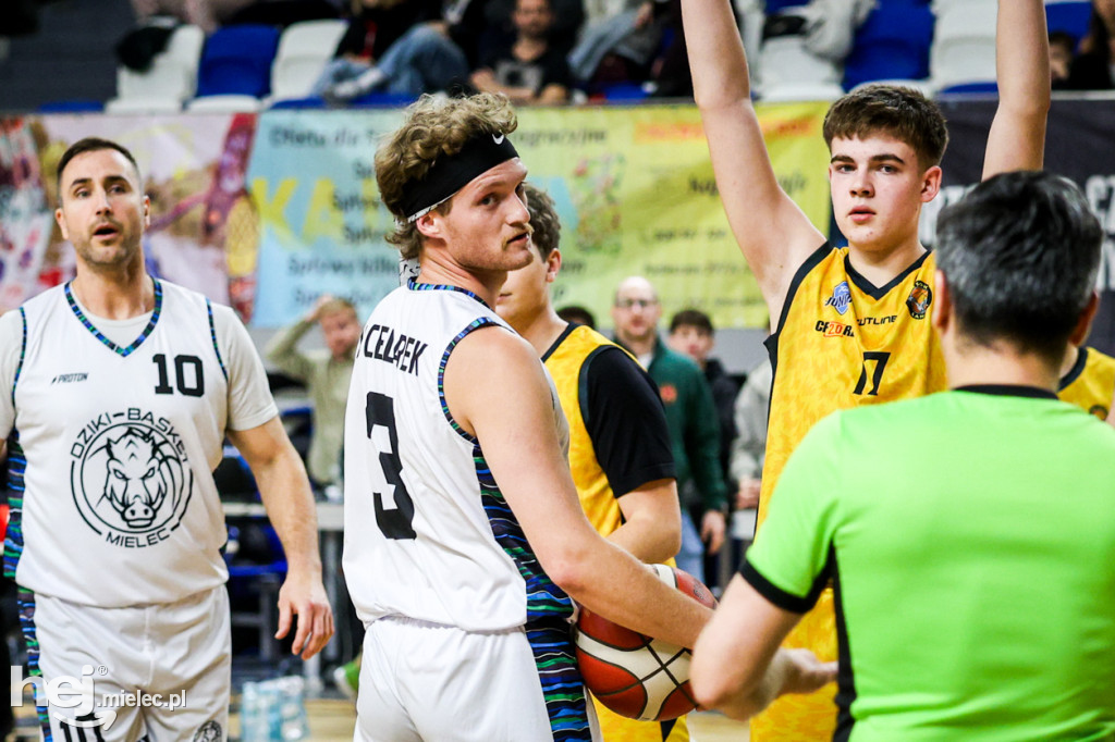 Koszykówka:  DZIKI MIELEC - PTG Sokół Łańcut
