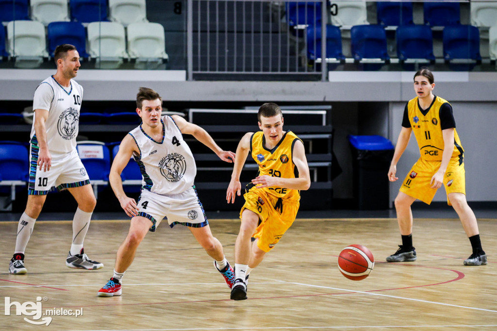 Koszykówka:  DZIKI MIELEC - PTG Sokół Łańcut