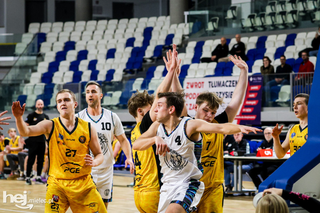 Koszykówka:  DZIKI MIELEC - PTG Sokół Łańcut