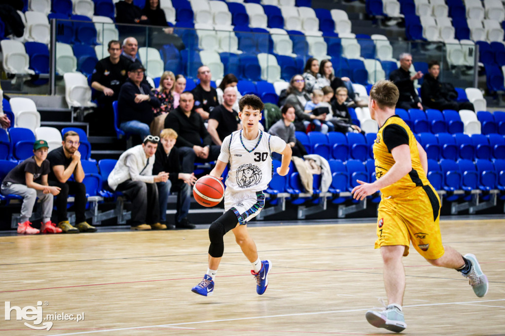 Koszykówka:  DZIKI MIELEC - PTG Sokół Łańcut