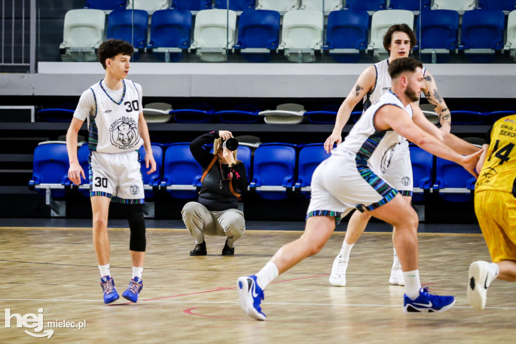 Koszykówka:  DZIKI MIELEC - PTG Sokół Łańcut