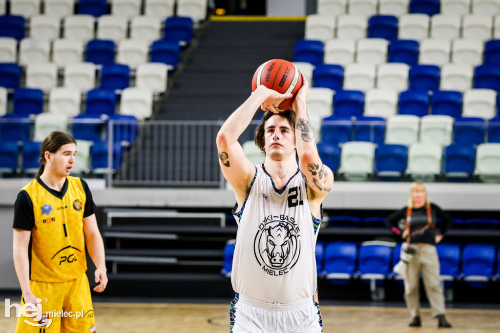 Koszykówka:  DZIKI MIELEC - PTG Sokół Łańcut