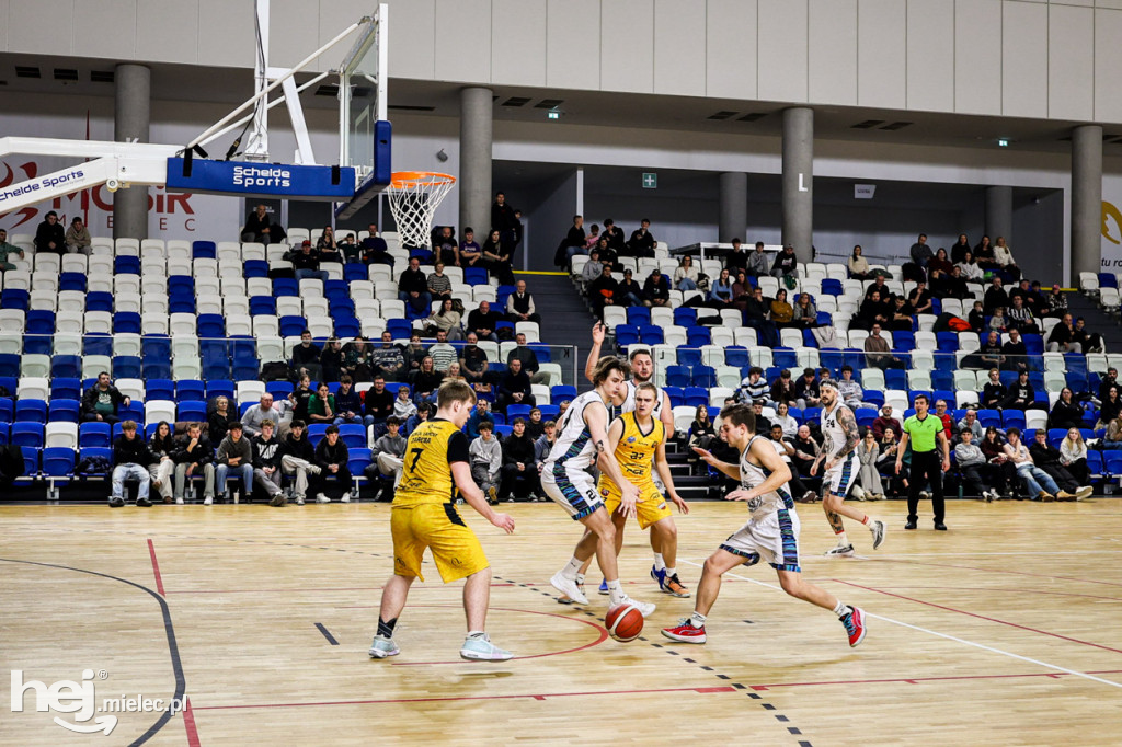 Koszykówka:  DZIKI MIELEC - PTG Sokół Łańcut