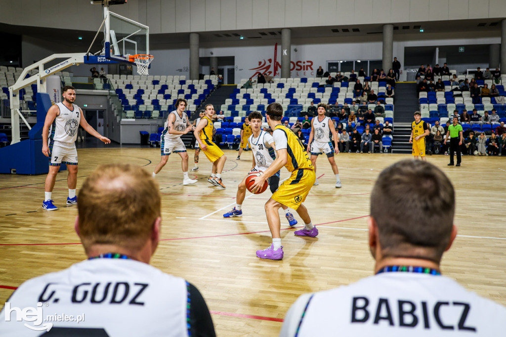 Koszykówka:  DZIKI MIELEC - PTG Sokół Łańcut