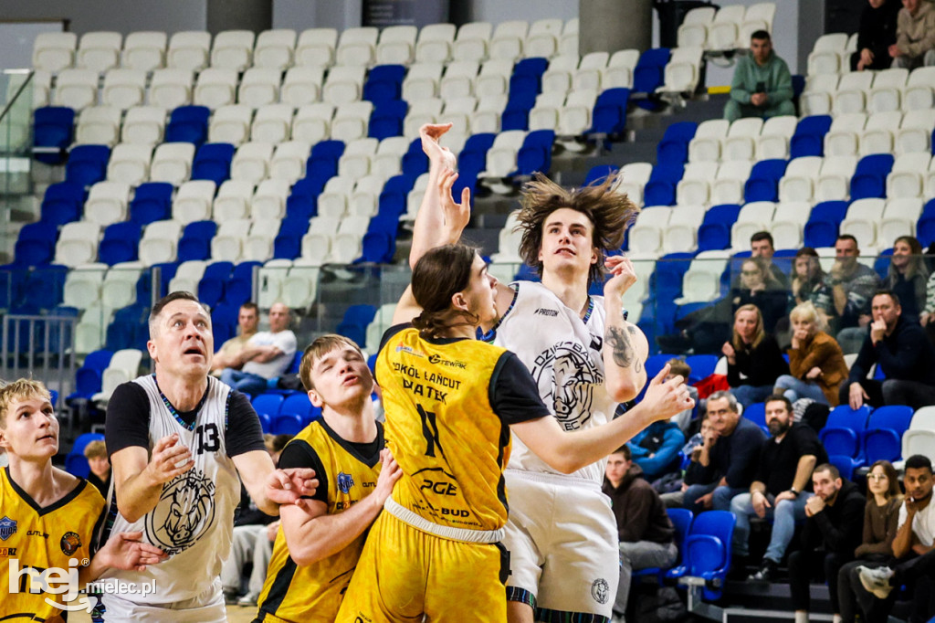 Koszykówka:  DZIKI MIELEC - PTG Sokół Łańcut