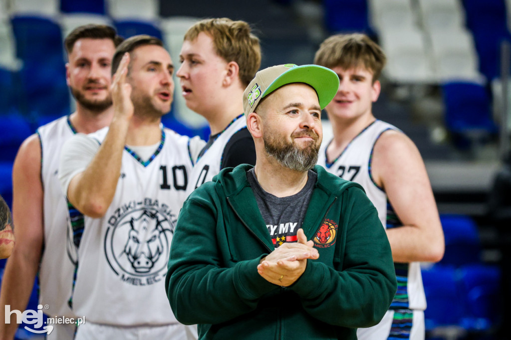 Koszykówka:  DZIKI MIELEC - PTG Sokół Łańcut