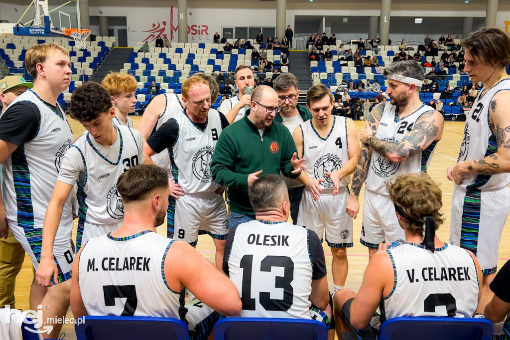 Koszykówka:  DZIKI MIELEC - PTG Sokół Łańcut