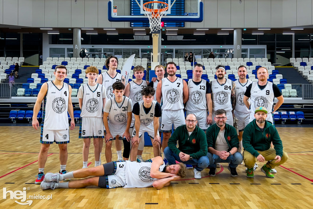 Koszykówka:  DZIKI MIELEC - PTG Sokół Łańcut