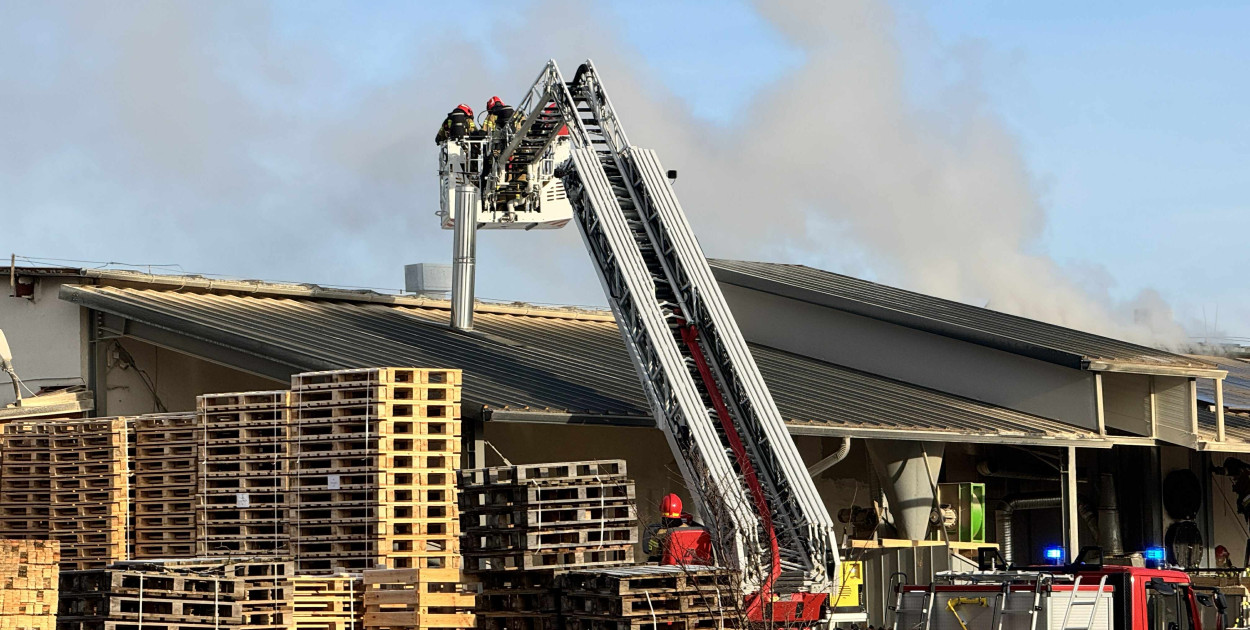 Pożar w Trzcianie