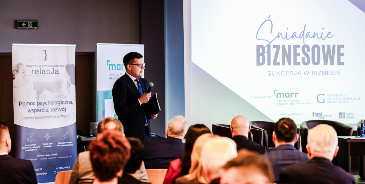 Śniadanie biznesowe - Sukcesja w biznesie