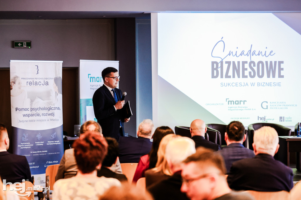 Śniadanie biznesowe - Sukcesja w biznesie