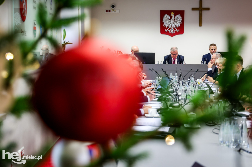 Budżetowa sesja Rady Powiatu