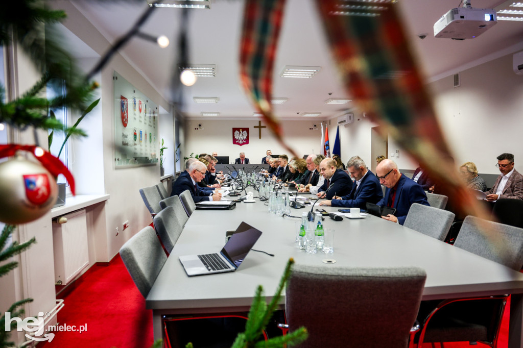 Budżetowa sesja Rady Powiatu