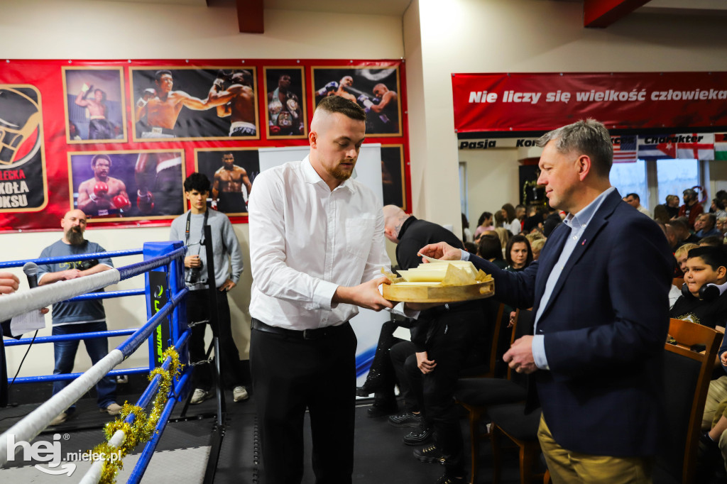 Wigilijne spotkanie w Mieleckiej Szkoły Boksu