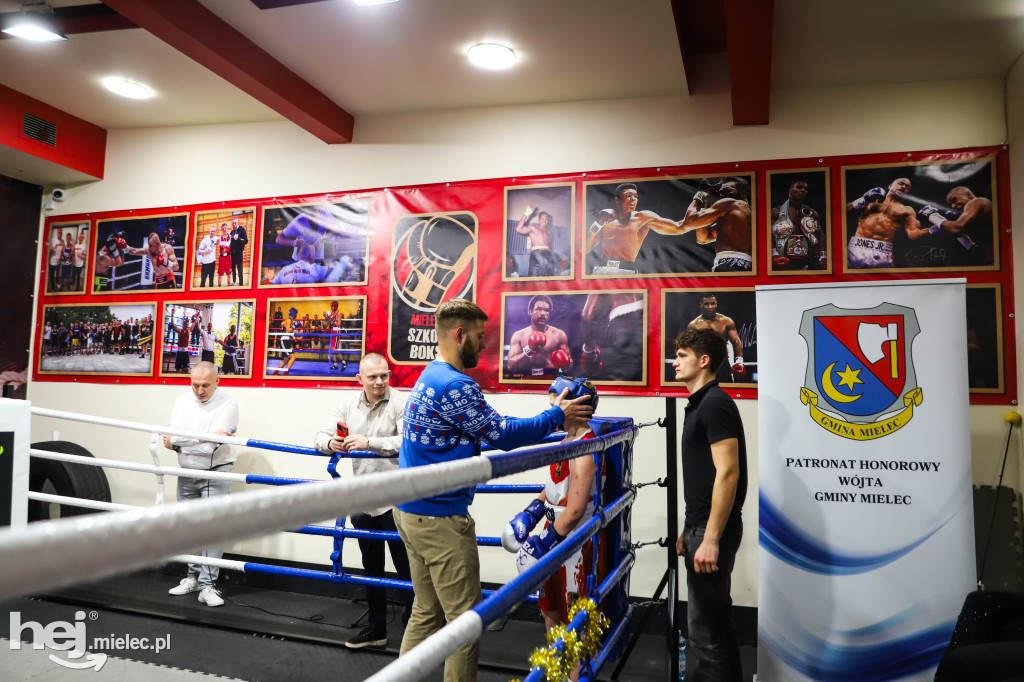 Wigilijne spotkanie w Mieleckiej Szkoły Boksu