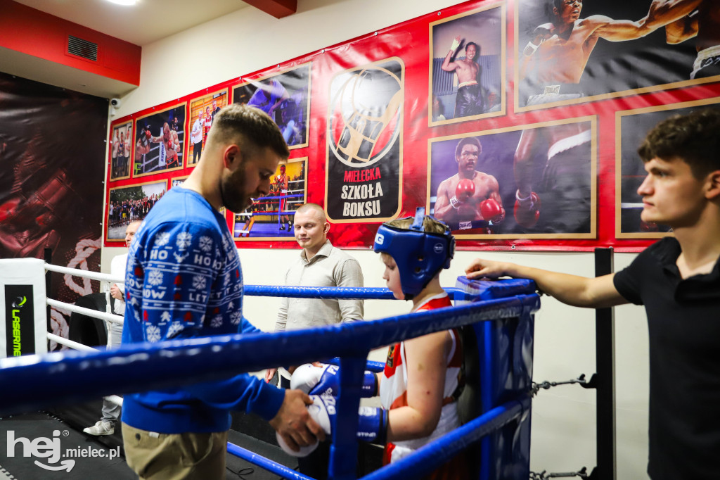 Wigilijne spotkanie w Mieleckiej Szkoły Boksu